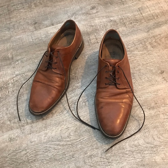 cole haan williams taupe oxford shoes